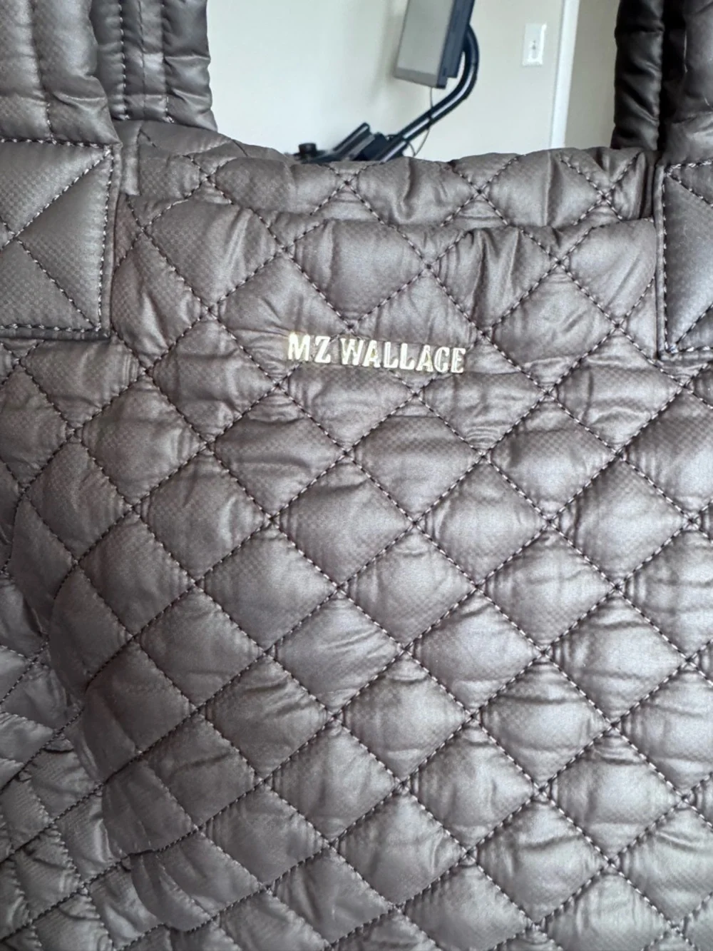 MZ Wallace Metro Large Tote in Gray - Picture 4 of 15